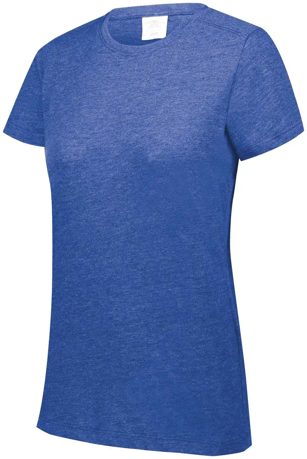Augusta 3067 Ladies Tri-blend T-shirt - Royal Heather
