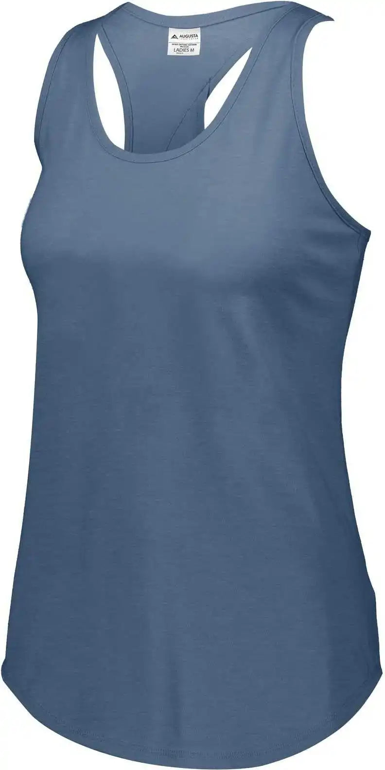 Augusta 3078 Ladies Lux Tri-blend Tank - Storm Heather