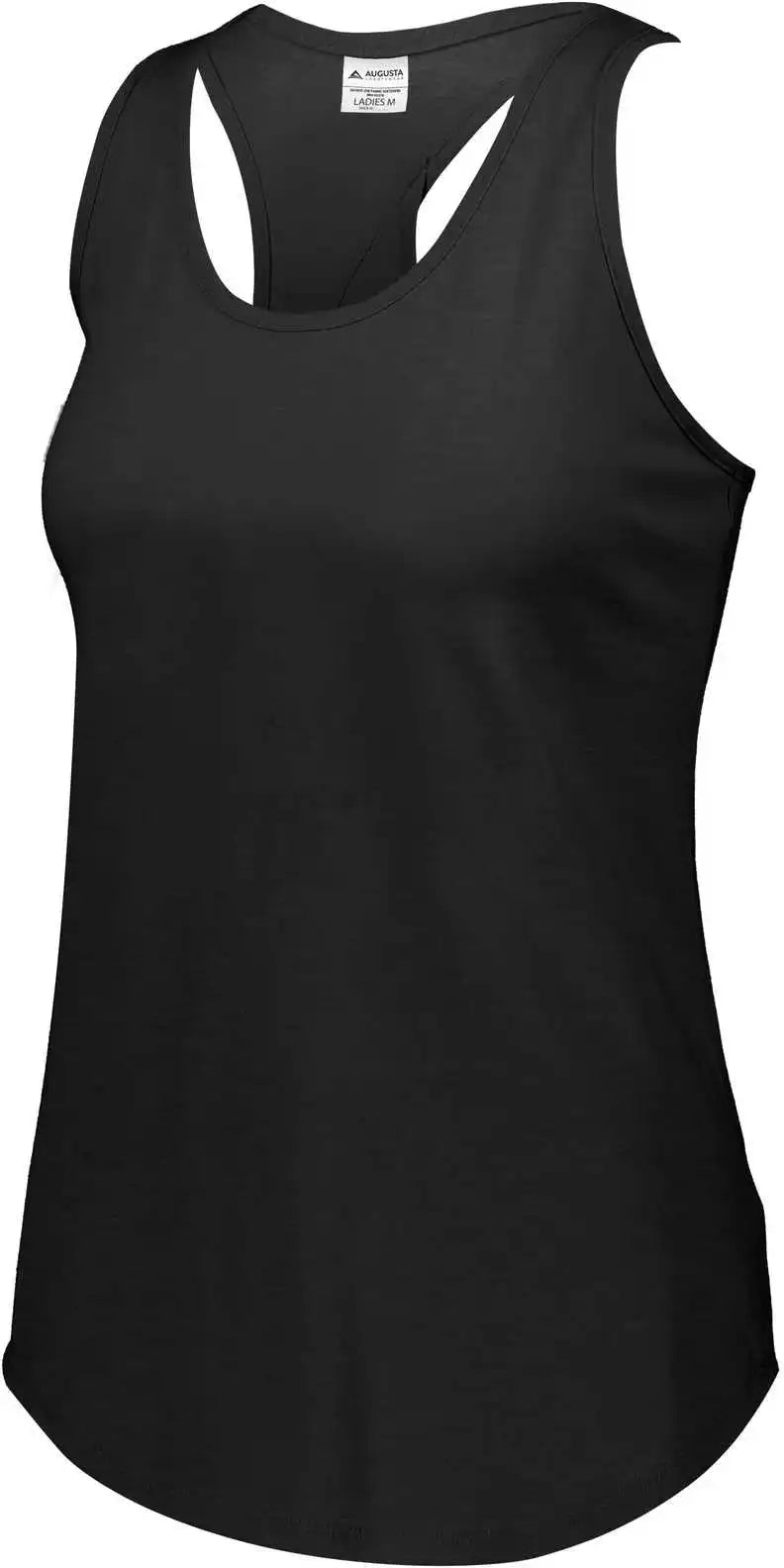 Augusta 3079 Girls Lux Tri-blend Tank - Black Heather