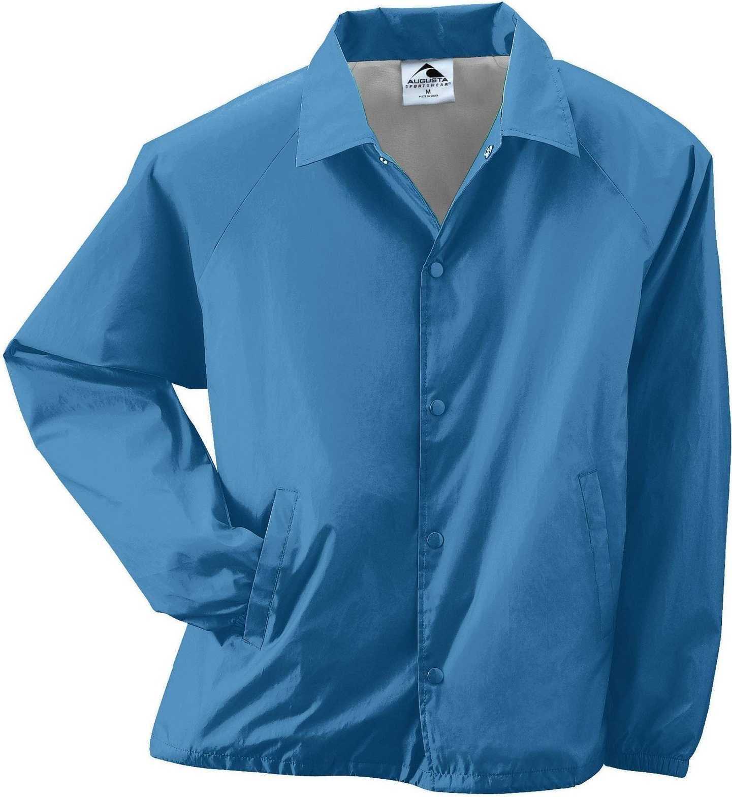 Augusta 3100 Nylon Coach’s Jacket/lined - Columbia Blue