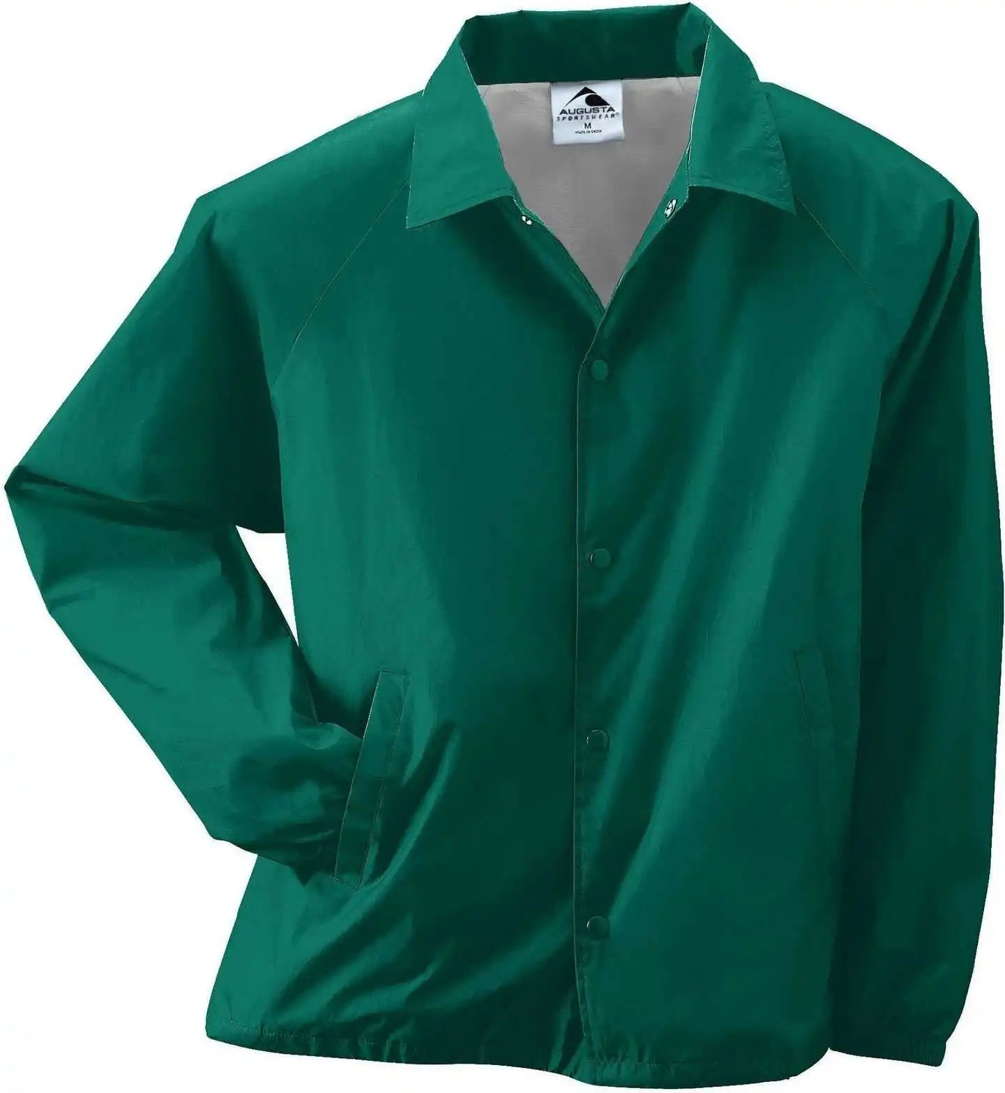 Augusta 3100 Nylon Coach’s Jacket/lined - Dark Green