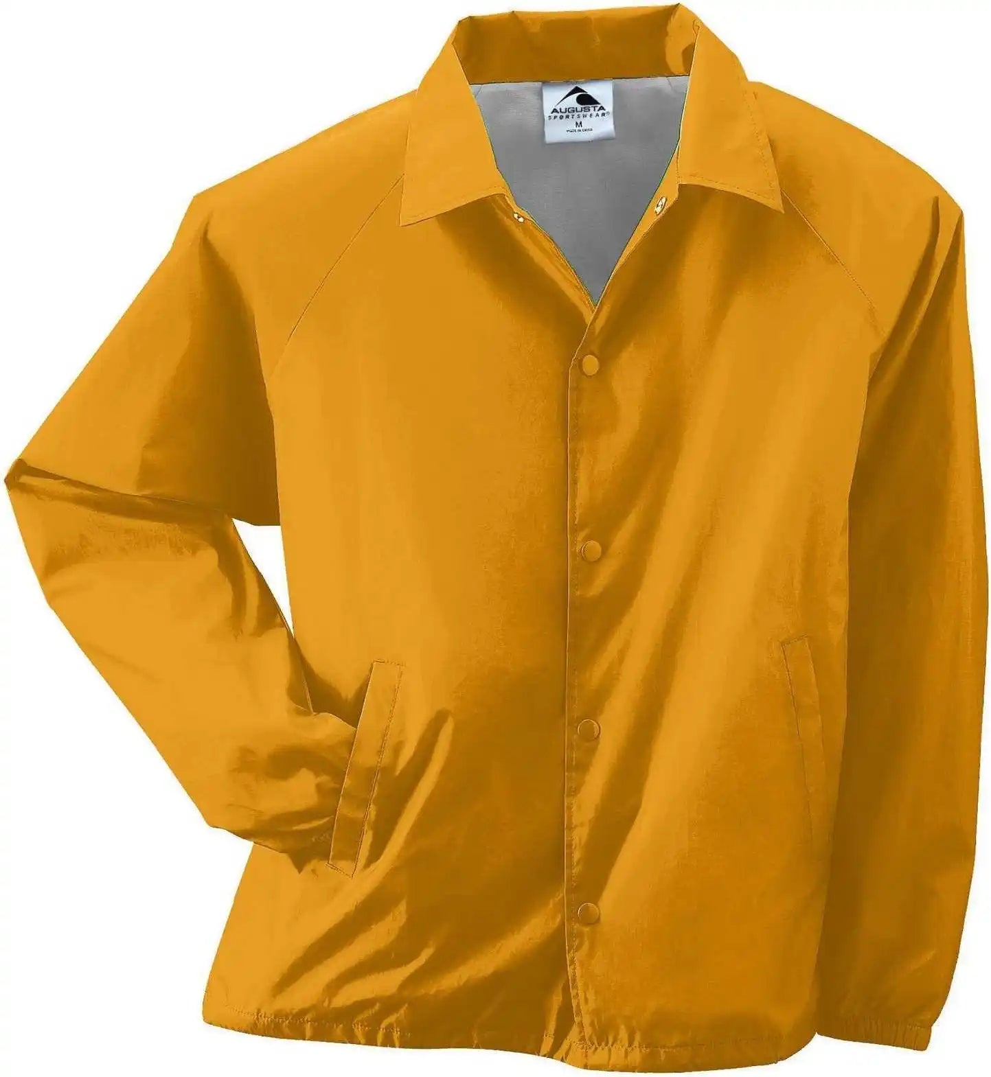 Augusta 3100 Nylon Coach’s Jacket/lined Gold