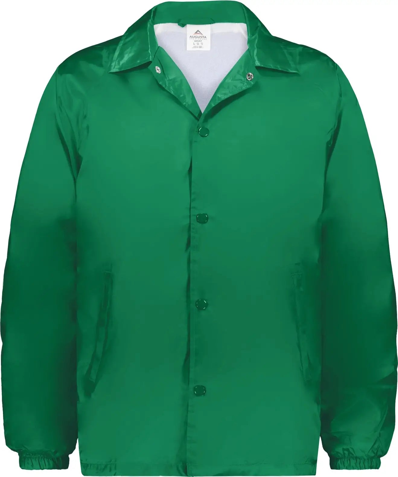 Augusta 3100 Nylon Coach’s Jacket/lined - Kelly - Adult s