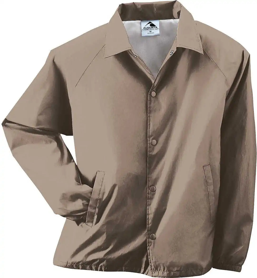 Augusta 3100 Nylon Coach’s Jacket/lined - Khaki