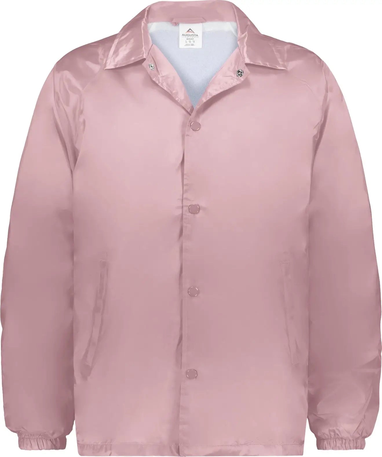 Augusta 3100 Nylon Coach’s Jacket/lined - Light Pink - Adult s