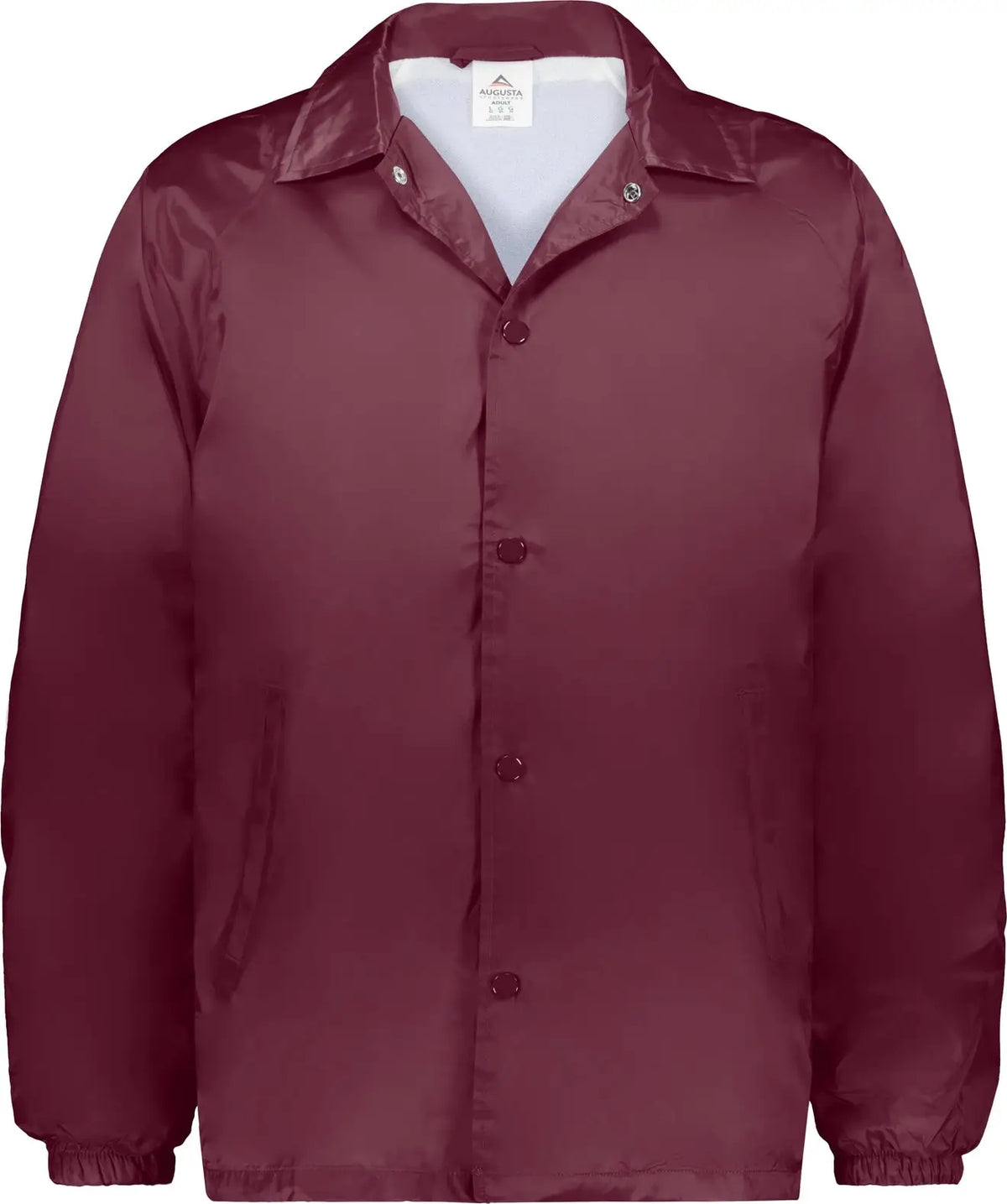 Augusta 3100 Nylon Coach’s Jacket/lined - Maroon