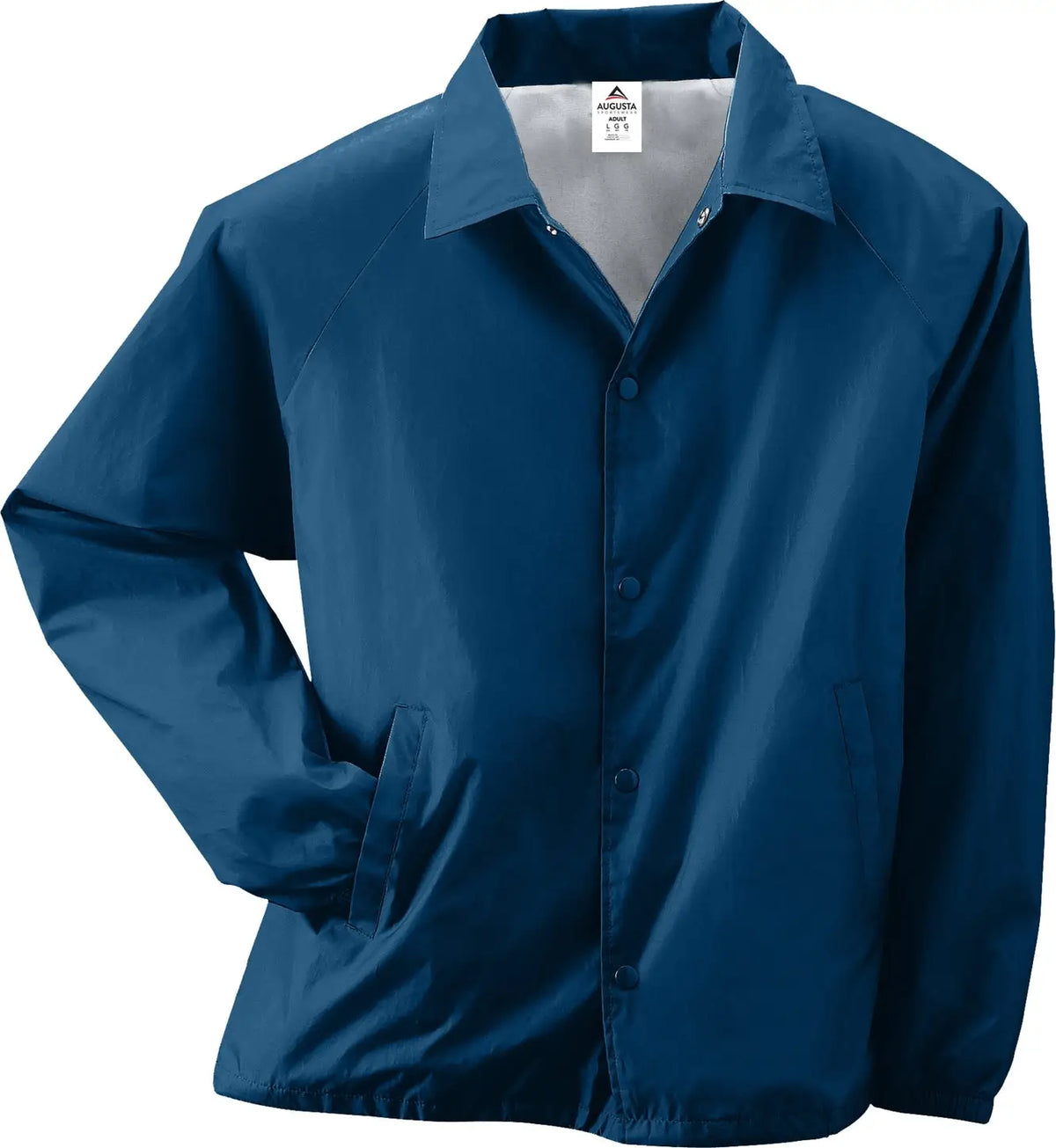 Augusta 3100 Nylon Coach’s Jacket/lined - Navy - Adult s