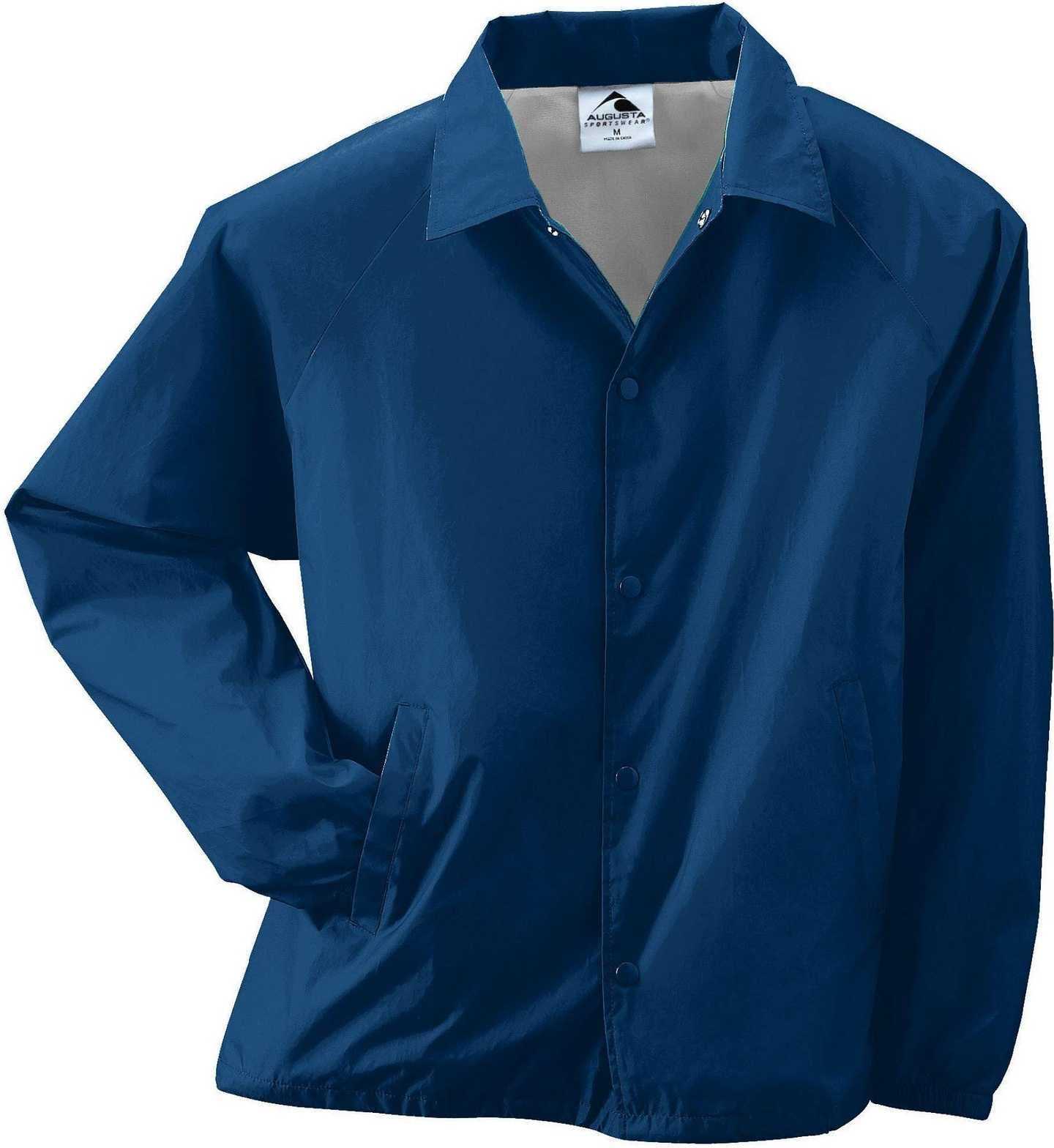 Augusta 3100 Nylon Coach’s Jacket/lined - Navy