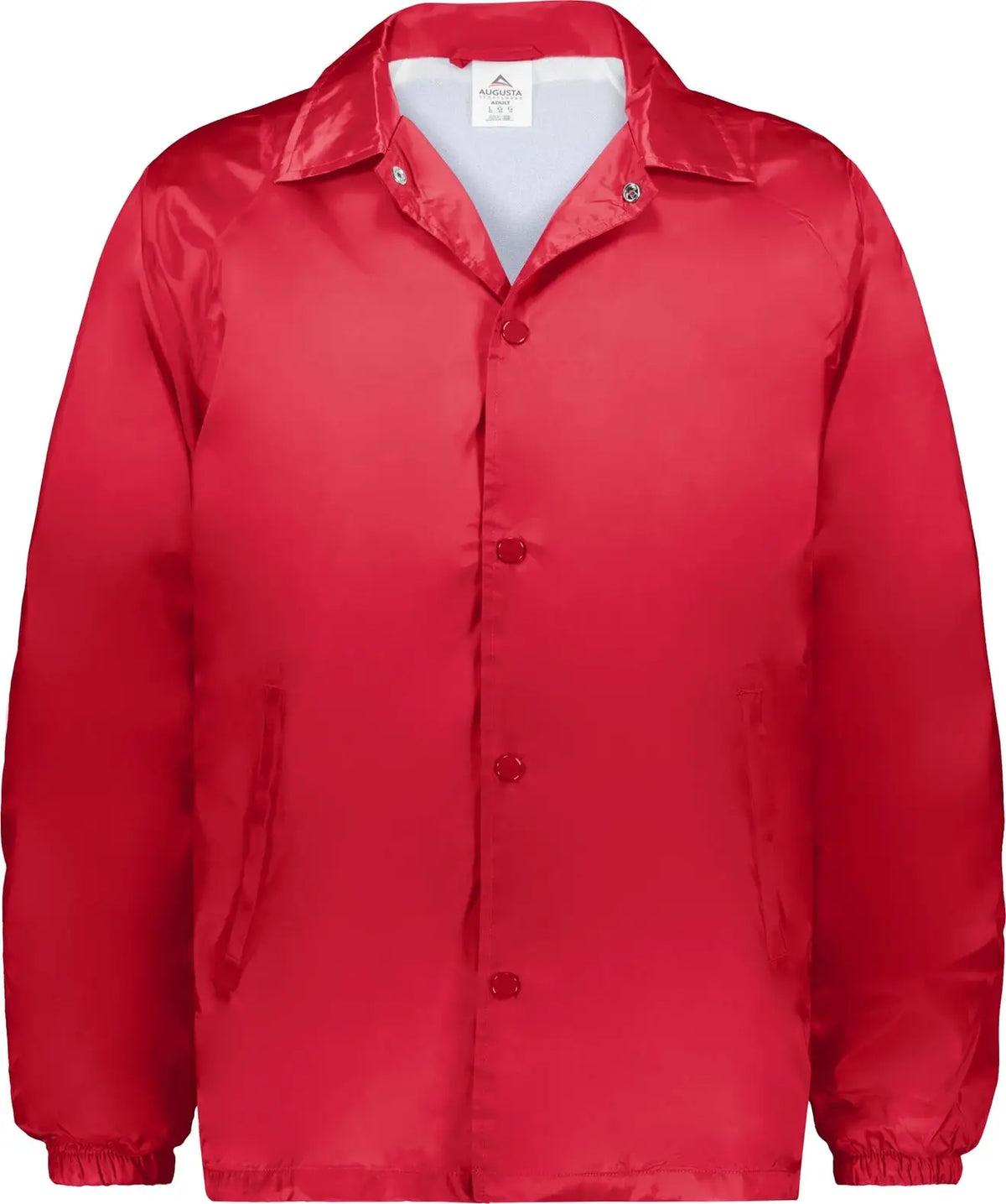 Augusta 3100 Nylon Coach’s Jacket/lined - Red