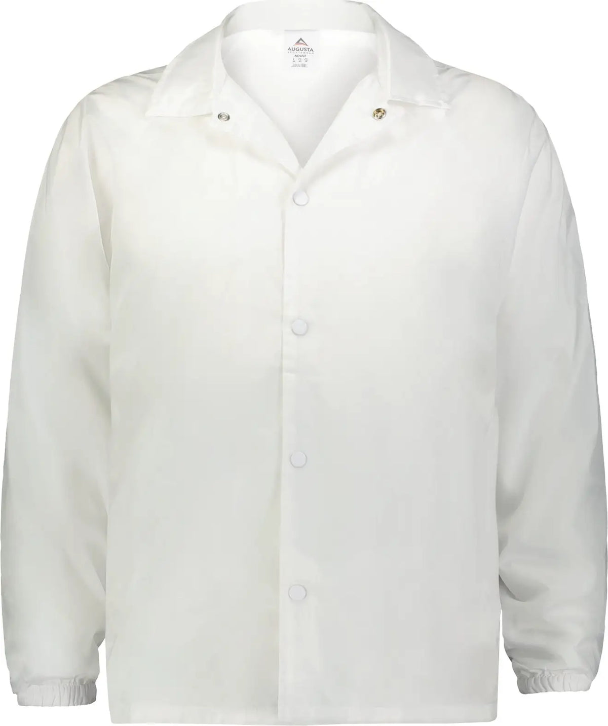 Augusta 3100 Nylon Coach’s Jacket/lined - White