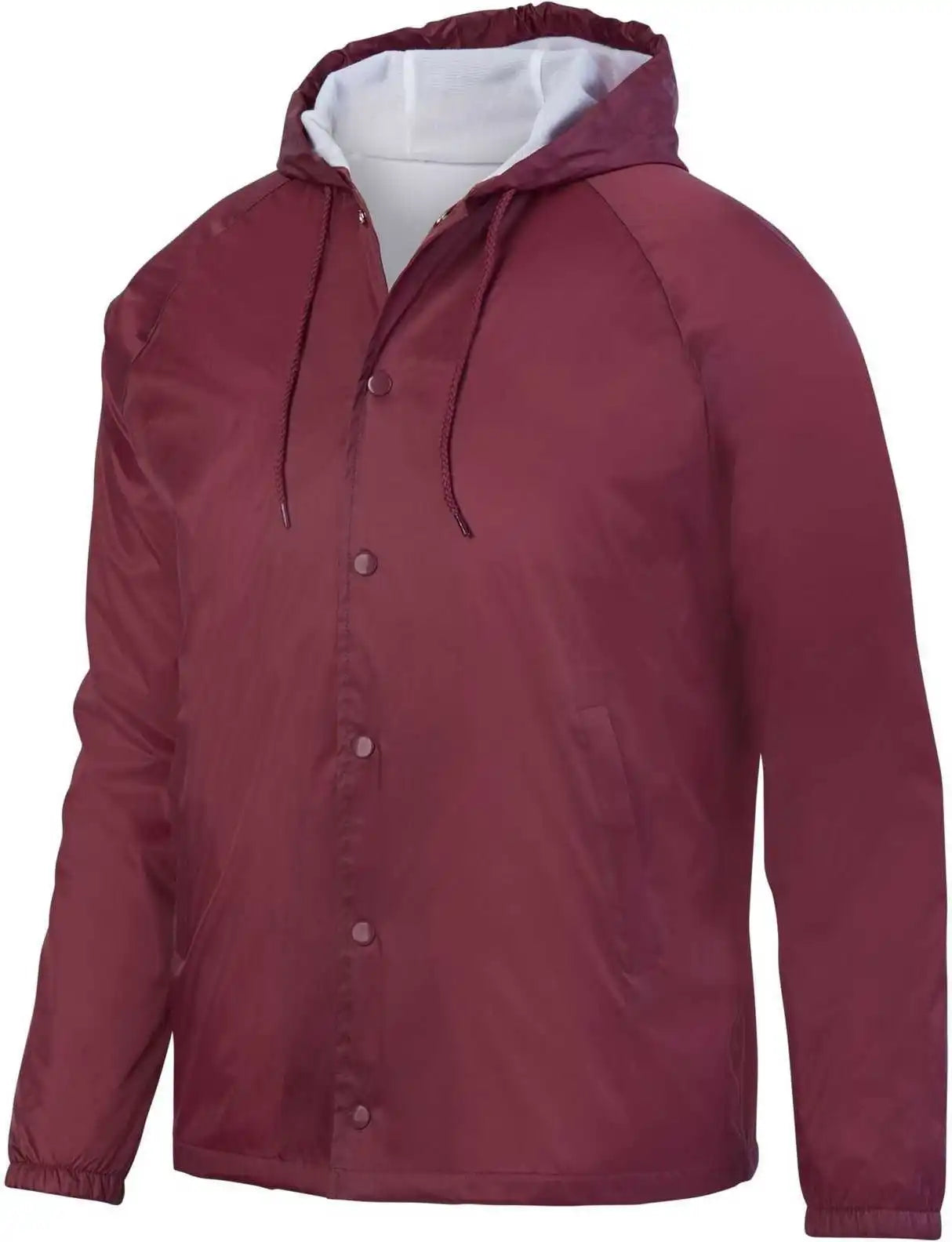 Augusta 3102 Hooded Coach’s Jacket - Maroon
