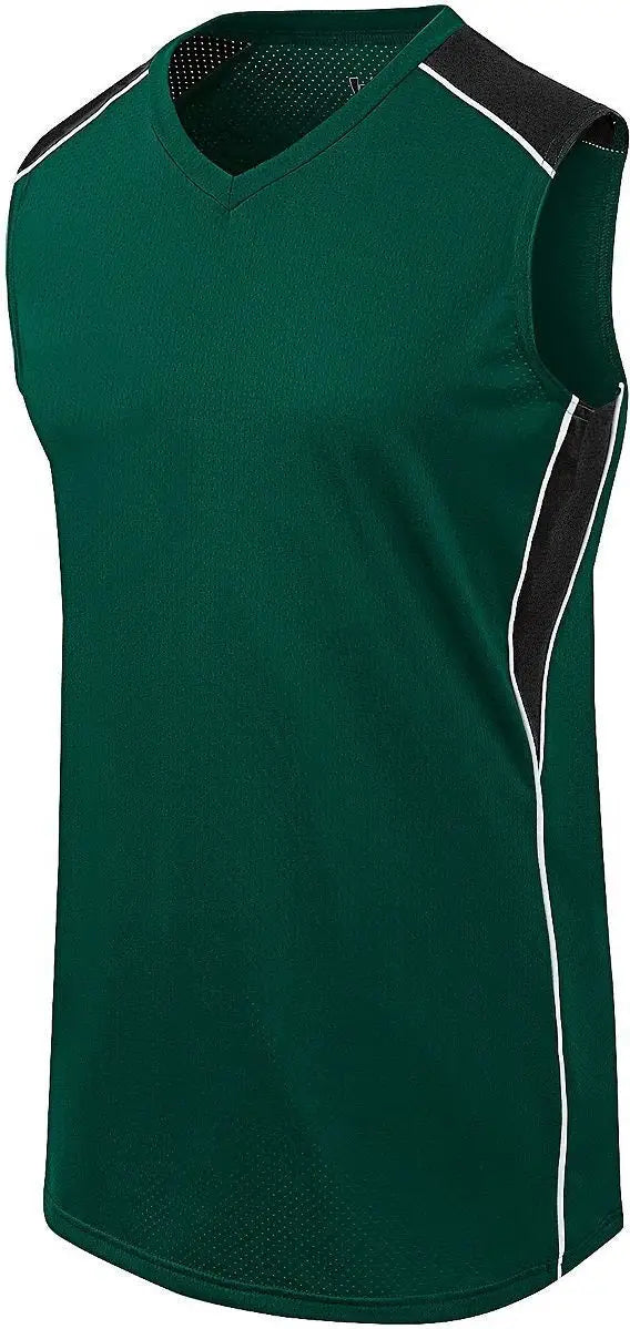 Augusta 312162 Wmns Dynamite Sb Jersey - Forest Black White - Ladies s