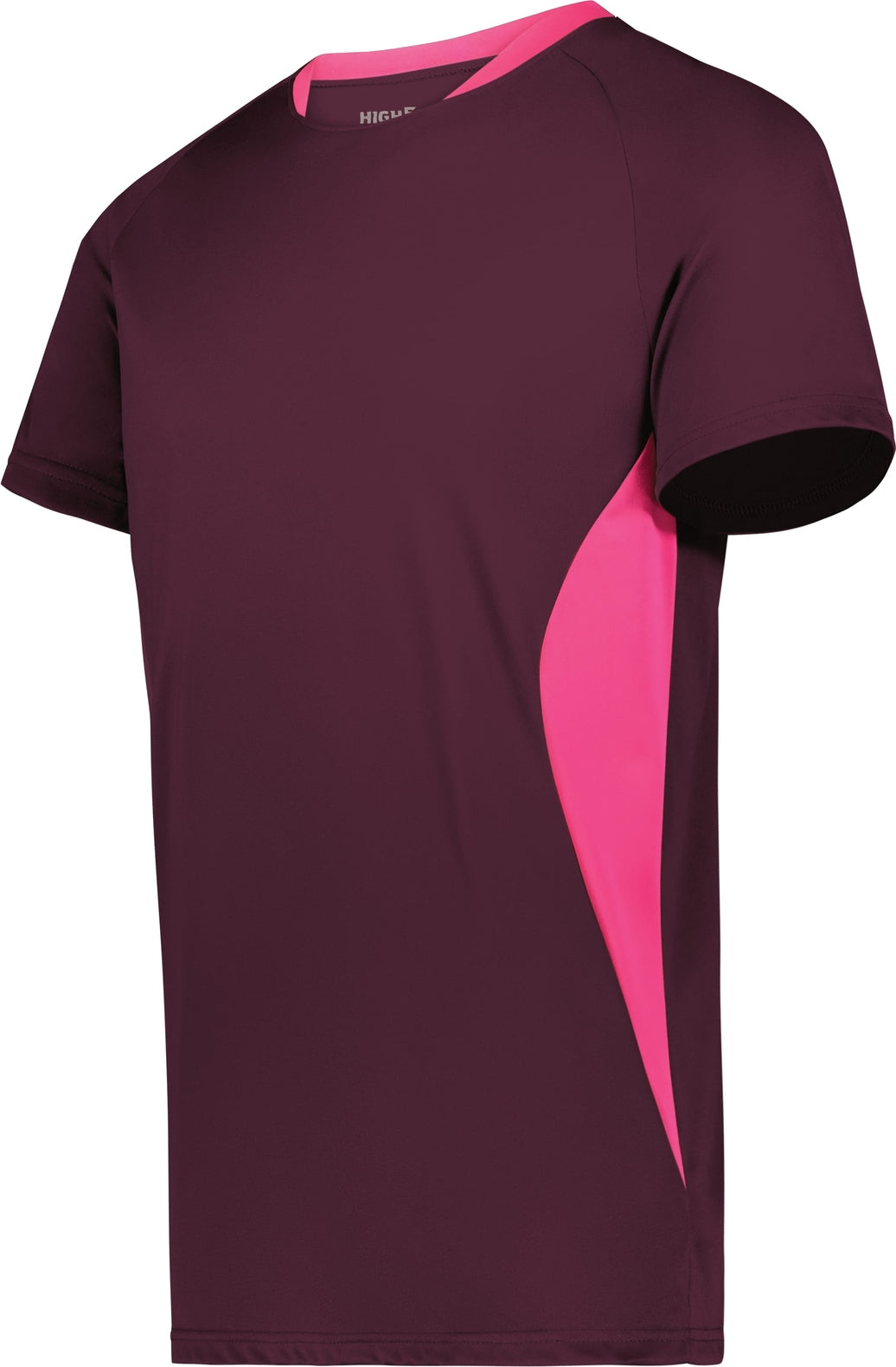 Augusta 322240 Octane Jersey - Maroon Power Pink - Adult s