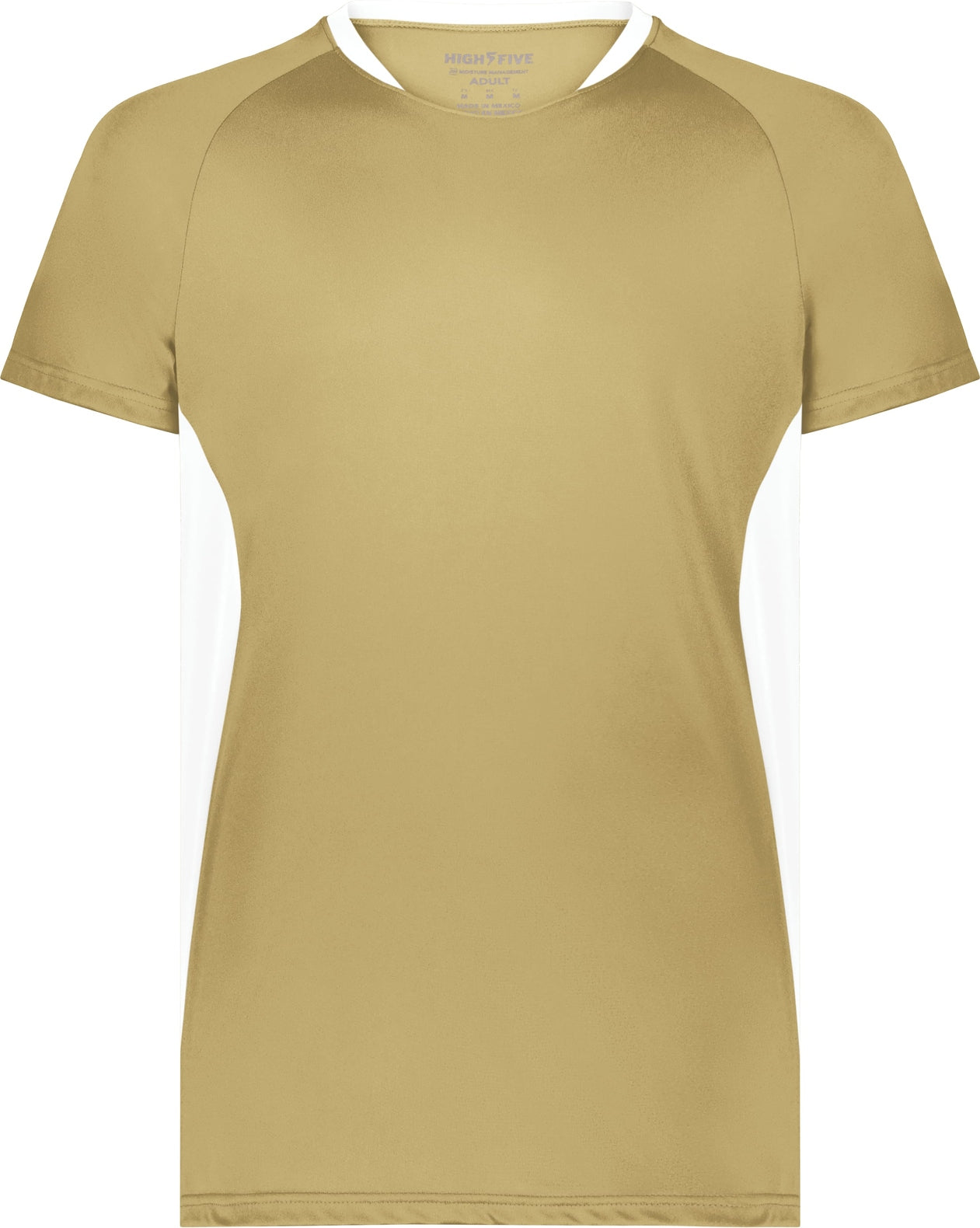 Augusta 322240 Octane Jersey - Vegas Gold White - Adult s