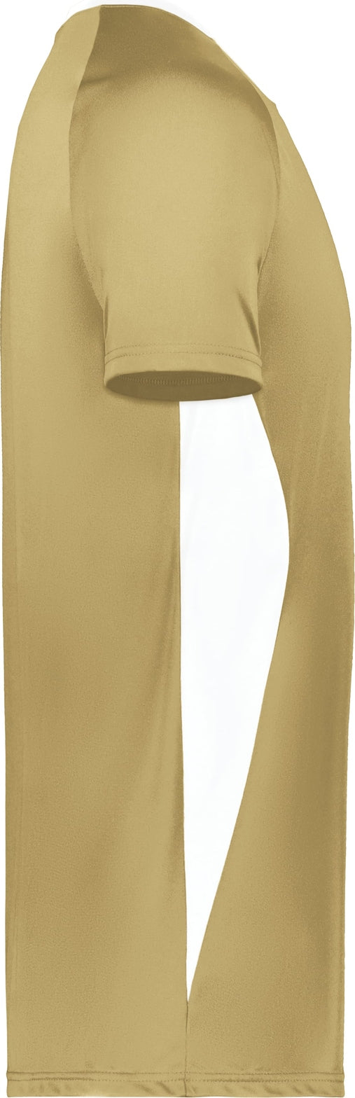 Augusta 322240 Octane Jersey - Vegas Gold White