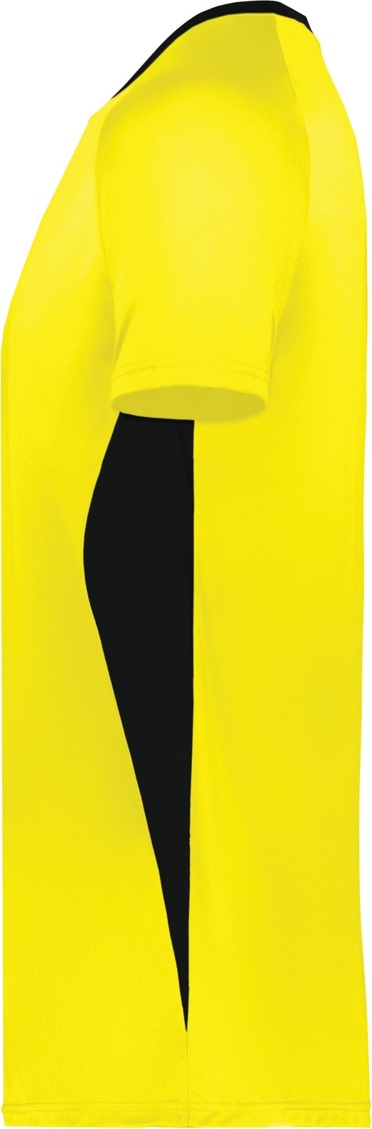 Augusta 322241 Youth Octane Jersey - Electric Yellow Black