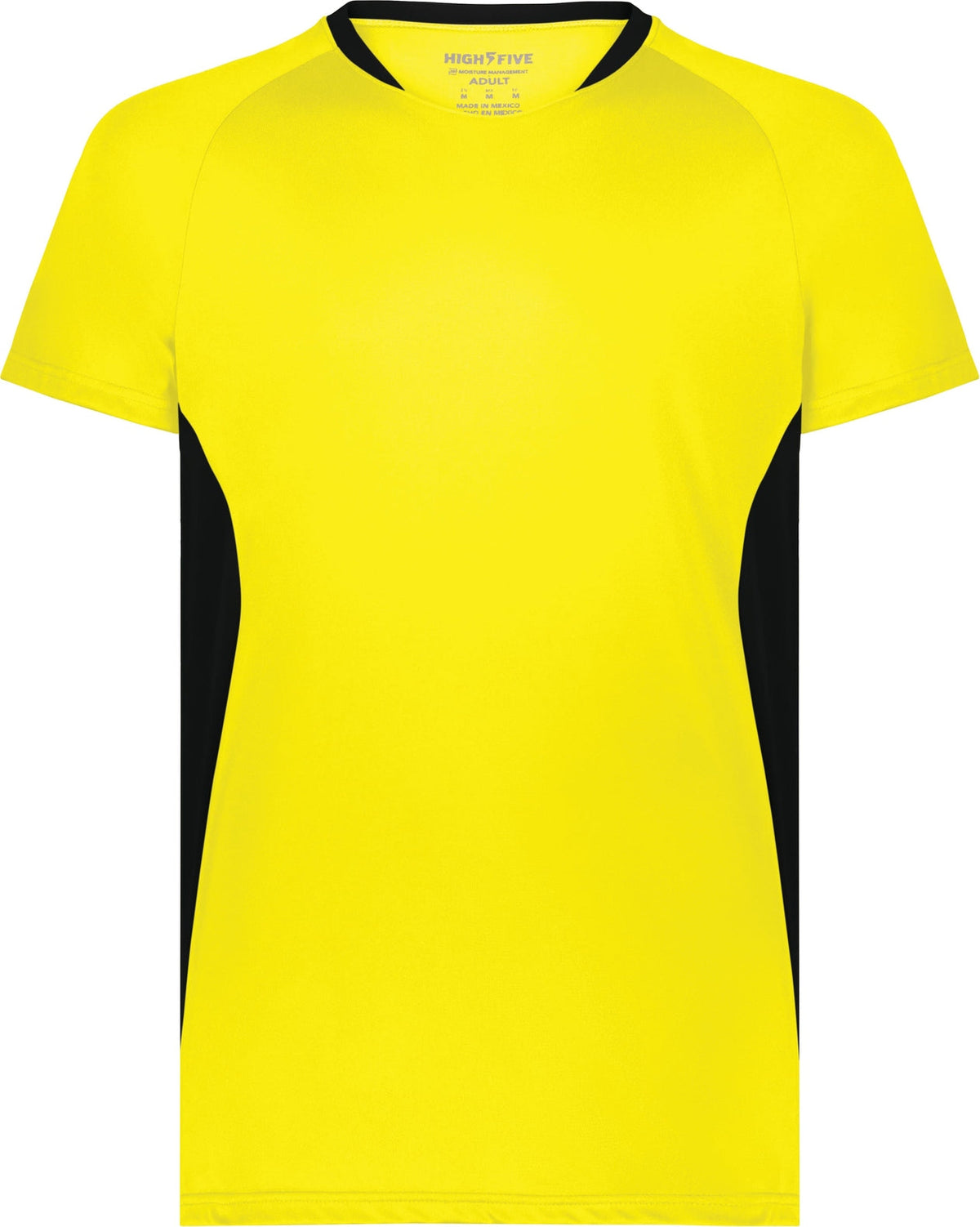 Augusta 322241 Youth Octane Jersey - Electric Yellow Black