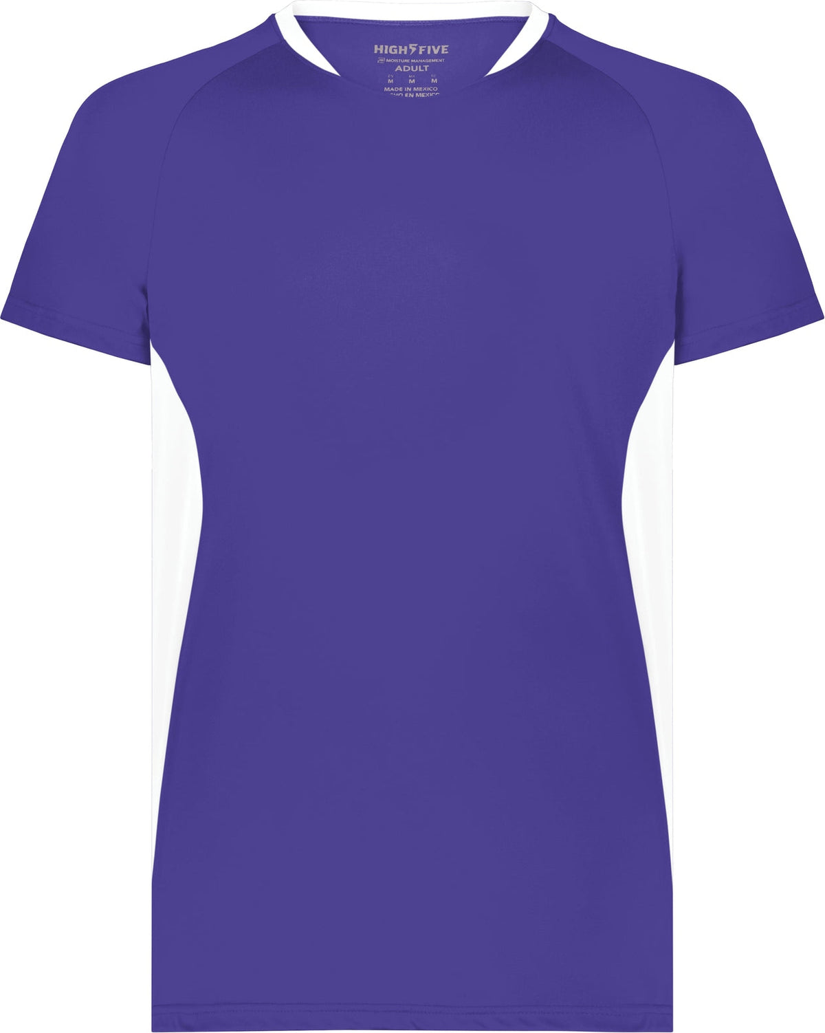 Augusta 322241 Youth Octane Jersey - Purple White