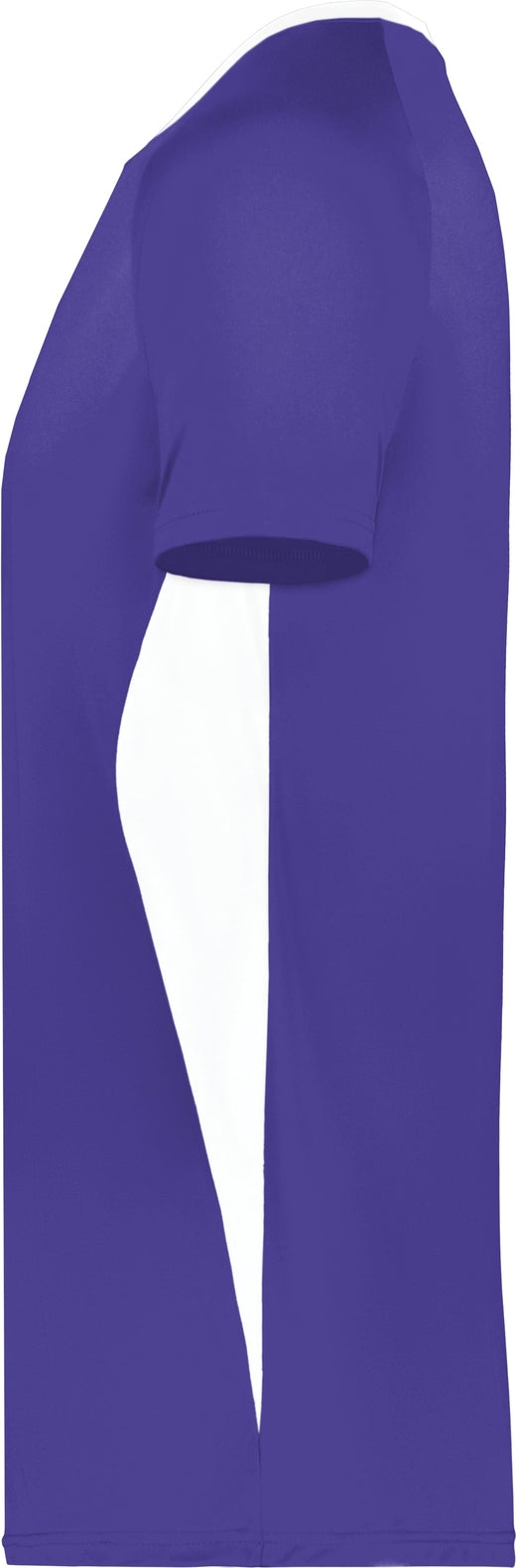 Augusta 322241 Youth Octane Jersey - Purple White
