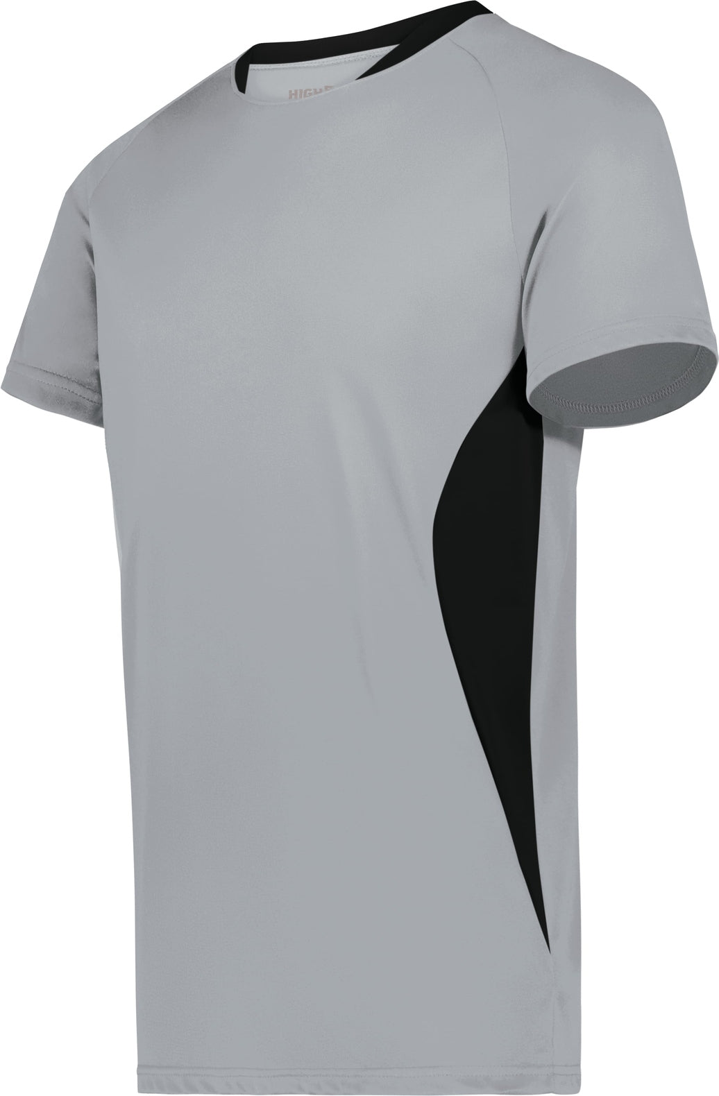 Augusta 322241 Youth Octane Jersey - Silver Black - Light Gray / Xs