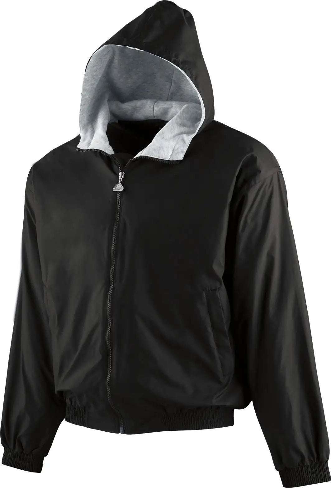 Augusta 3281 Youth Hooded Taffeta Jacket - Black - Xs