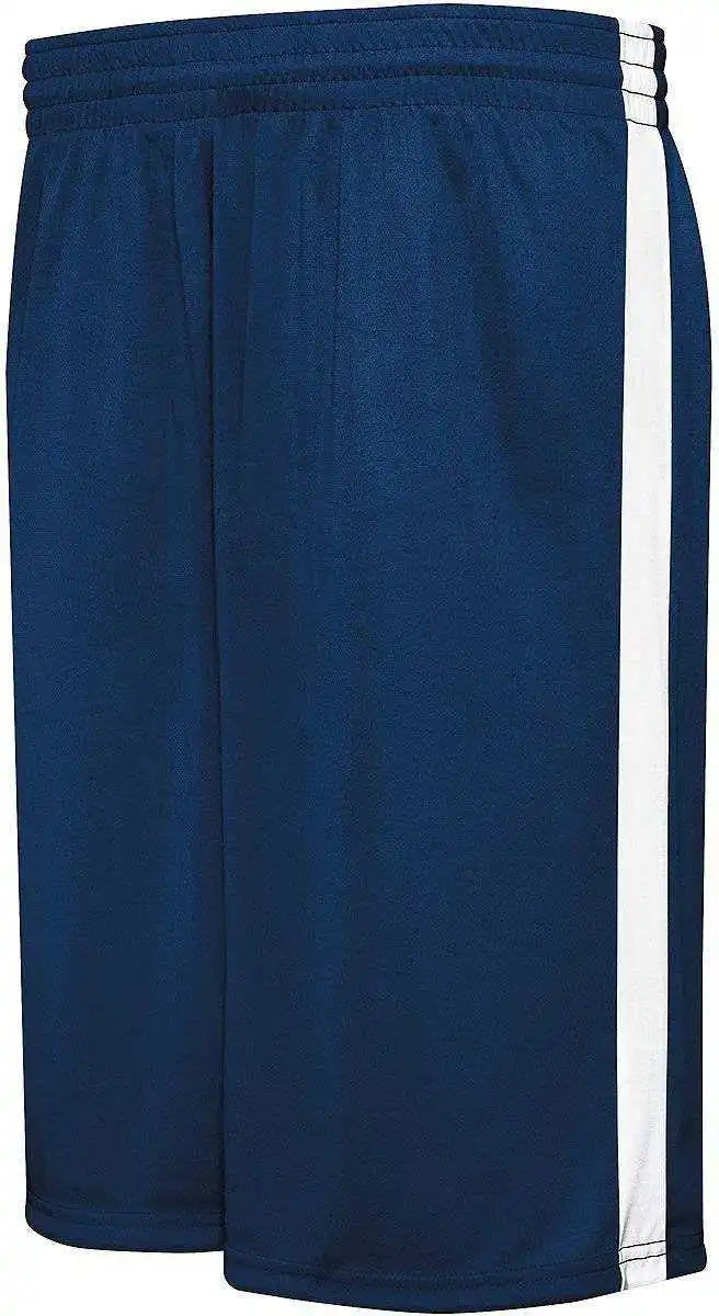 Augusta 335870 Adult Competition Reversible Short - Navy White