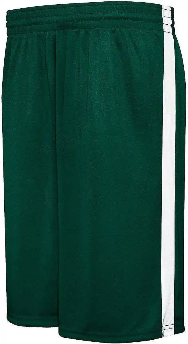 Augusta 335871 Youth Competition Reversible Short - Forest White