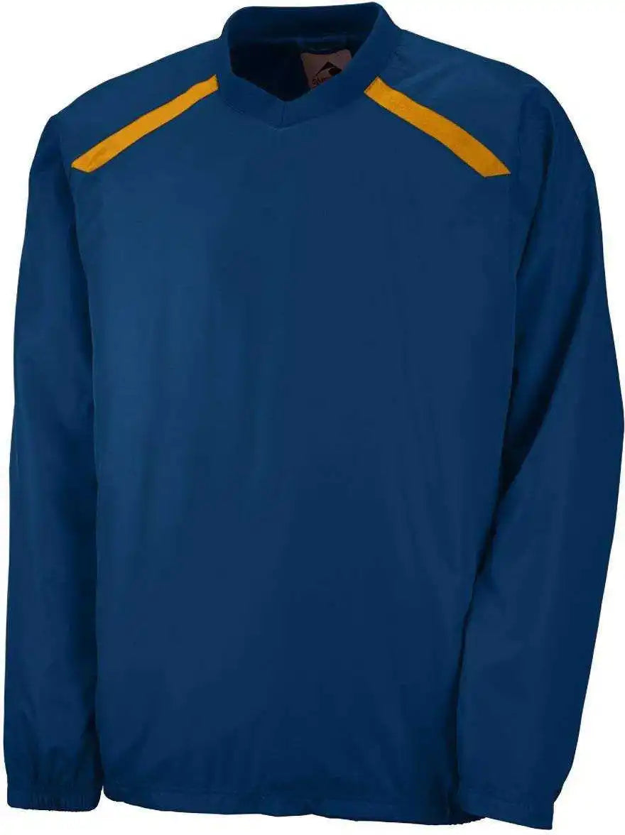 Augusta 3418 Youth Promentum Pullover Navy Gold