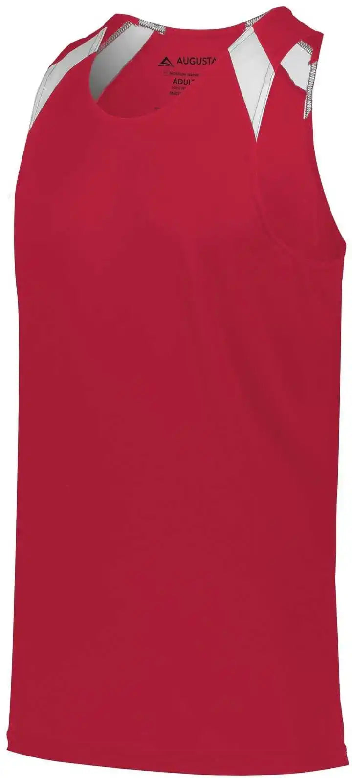 Augusta 344 Youth Overspeed Track Jersey - Scarlet White
