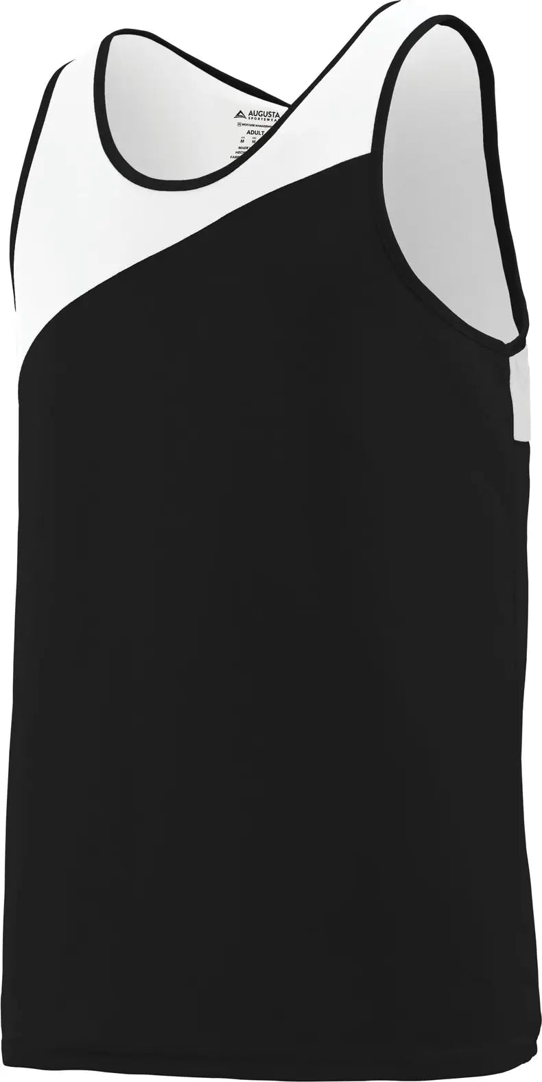 Augusta 352 Accelerate Jersey - Black White - Adult s
