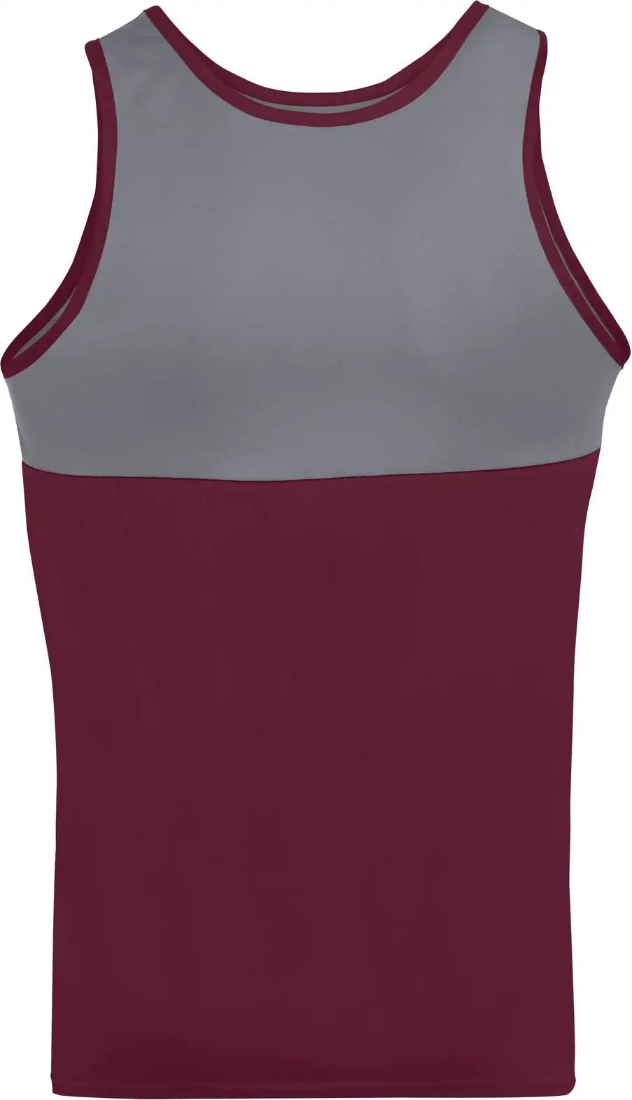 Augusta 352 Accelerate Jersey - Maroon Graphite