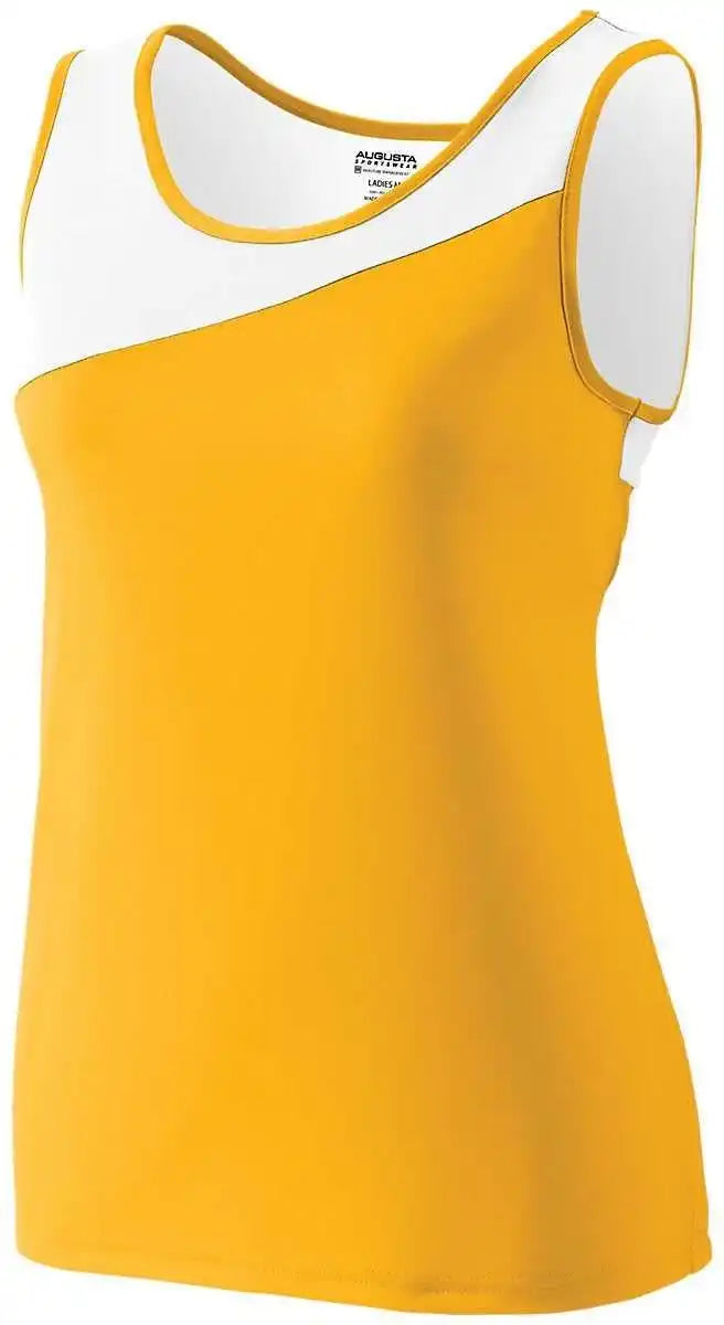 Augusta 354 Ladies Accelerate Jersey Gold White