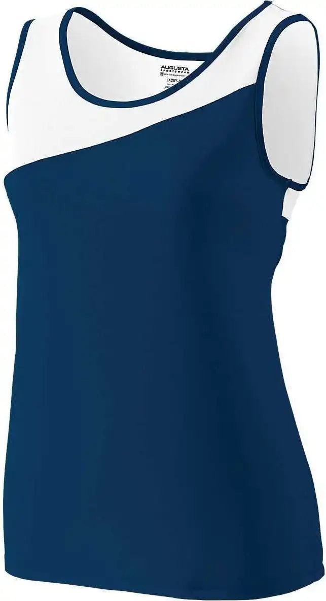 Augusta 354 Ladies Accelerate Jersey - Navy White