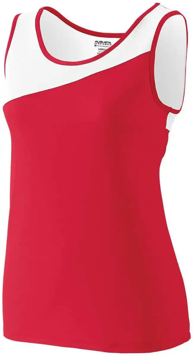 Augusta 354 Ladies Accelerate Jersey - Red White