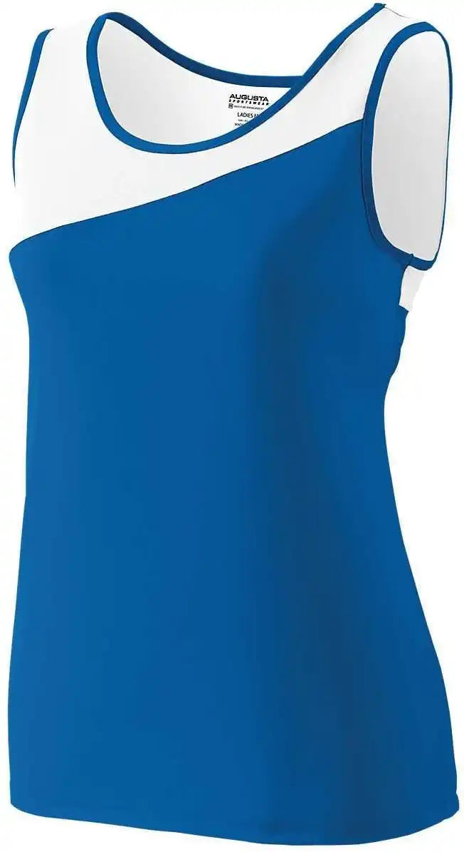 Augusta 354 Ladies Accelerate Jersey - Royal White