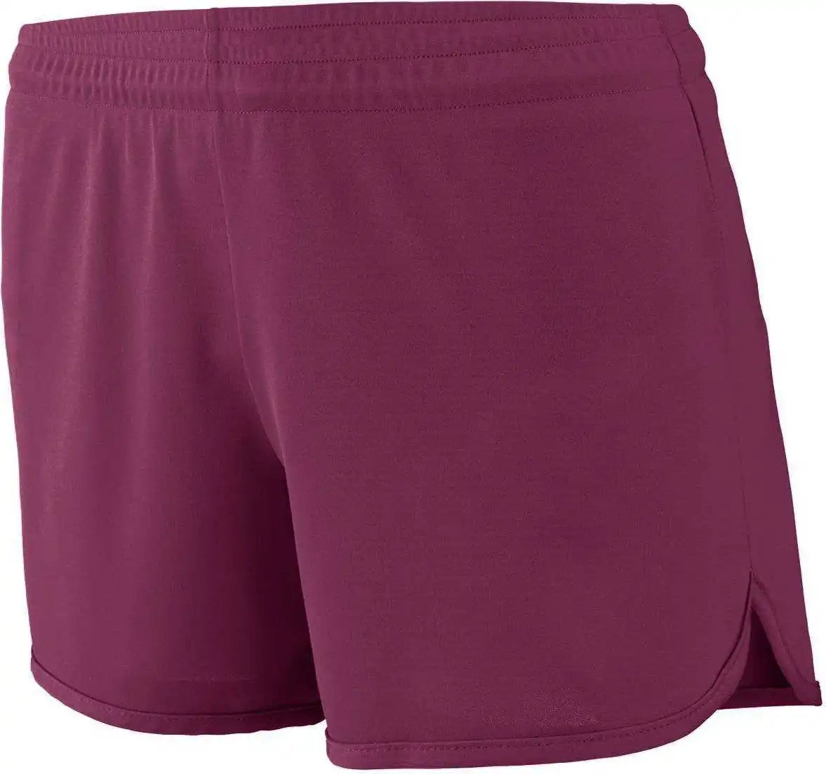 Augusta 357 Ladies Accelerate Short - Maroon