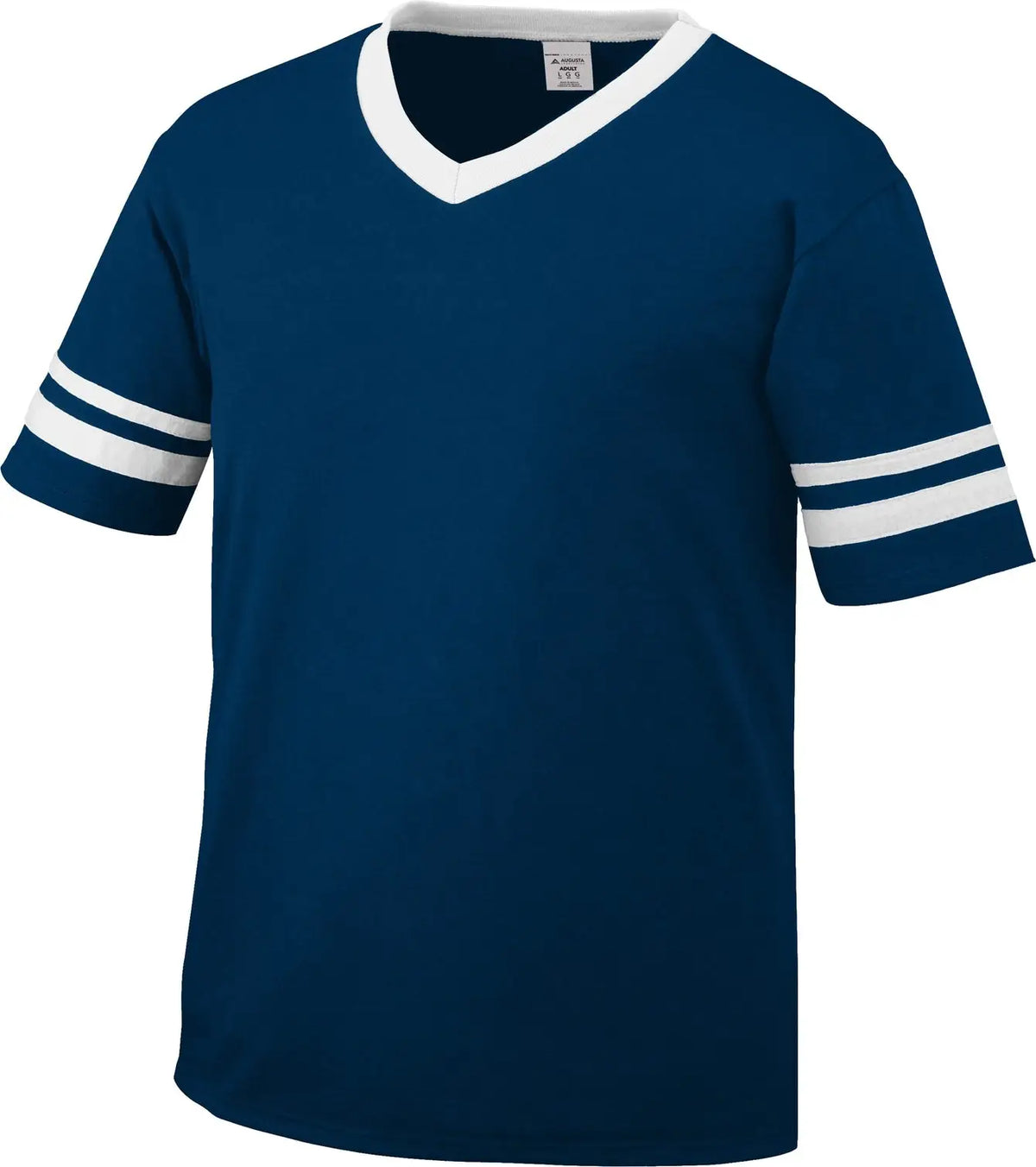 Augusta 361 Sleeve Stripe Jersey - Navy White - Youth s