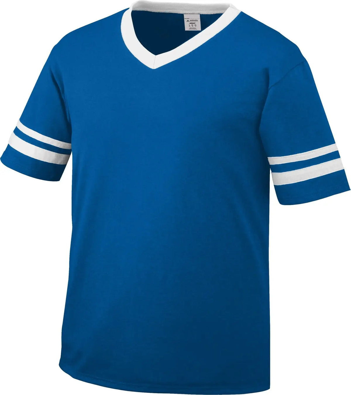 Augusta 361 Sleeve Stripe Jersey - Royal White - Youth s