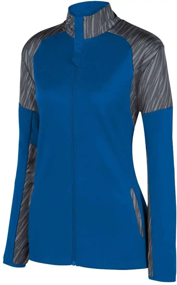 Augusta 3627 Ladies Breaker Jacket - Royal Slate - Gray / s