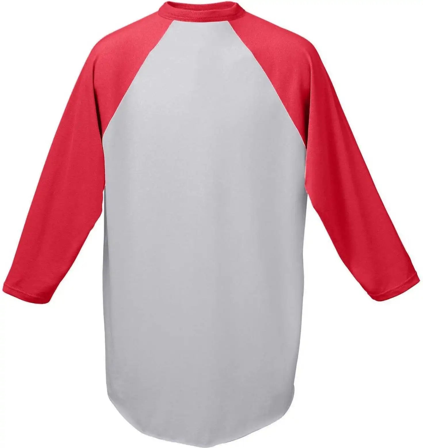 Augusta 420 Baseball Jersey Athletic Heather Red