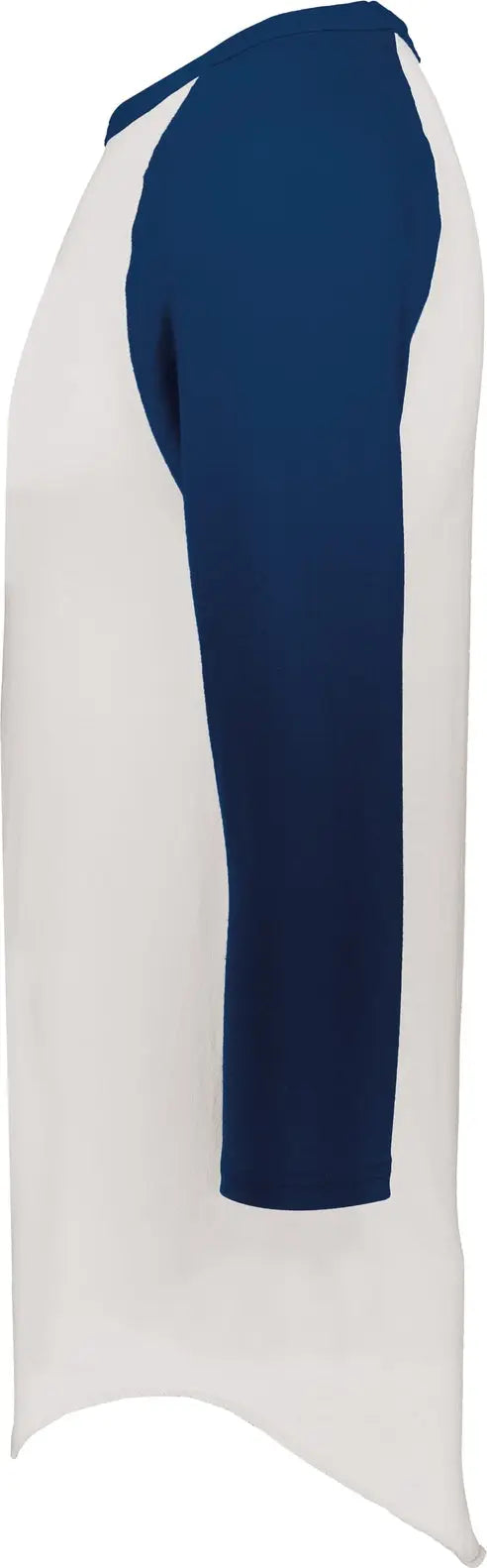 Augusta 422 Toddler Baseball Tee - White Navy