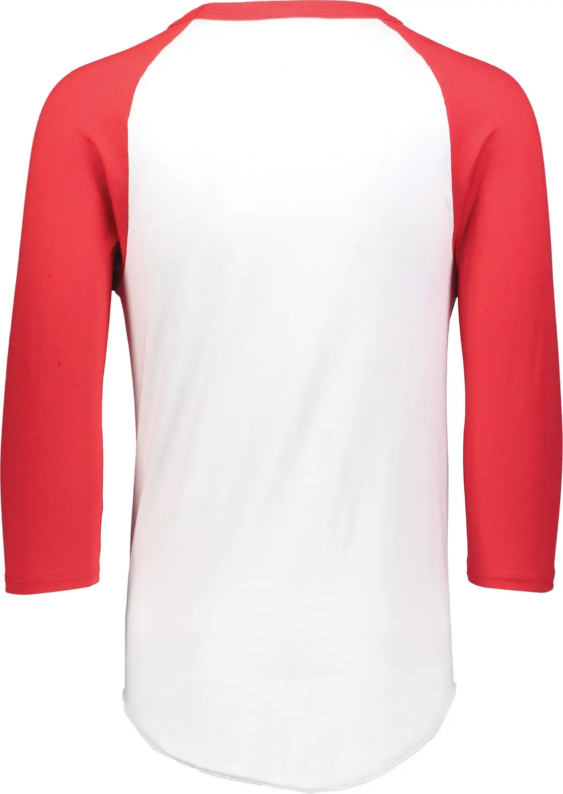 Augusta 422 Toddler Baseball Tee - White Red
