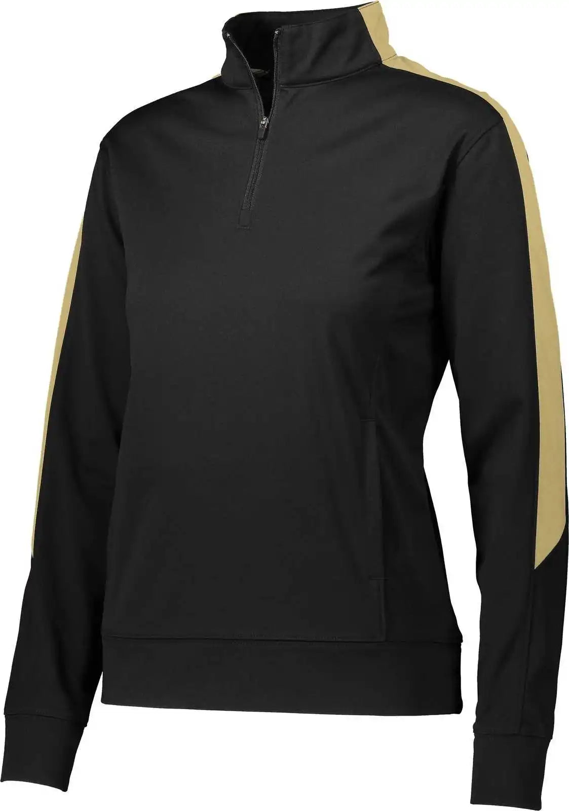Augusta 4388 Ladies Medalist 2.0 Pullover - Black Vegas Gold