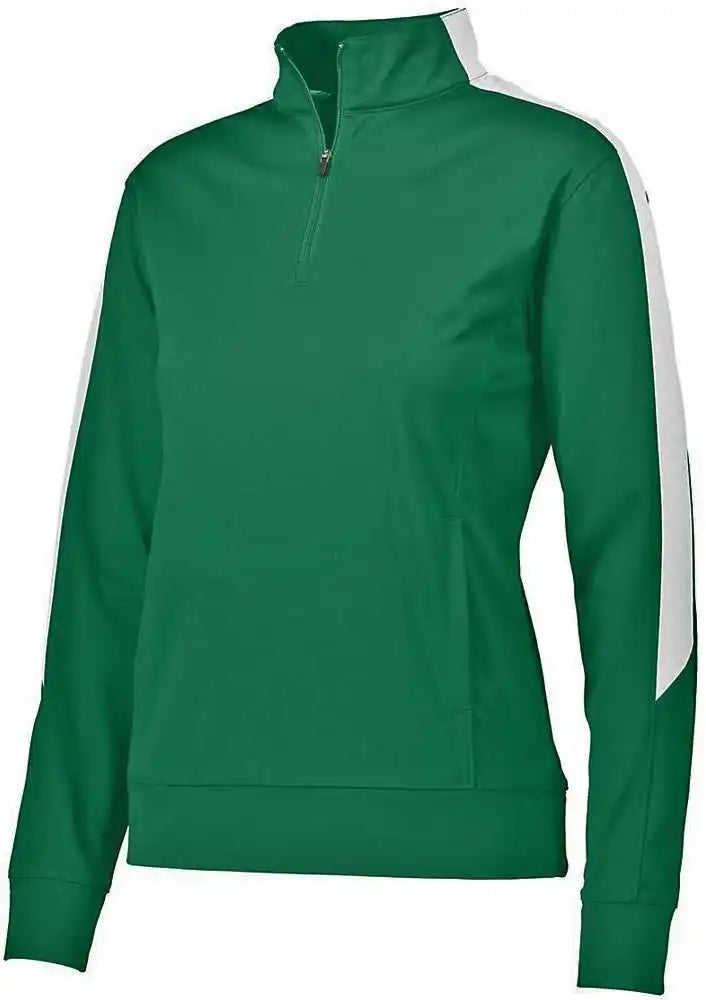 Augusta 4388 Ladies Medalist 2.0 Pullover - Dark Green White