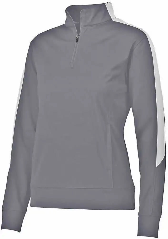 Augusta 4388 Ladies Medalist 2.0 Pullover Graphite White