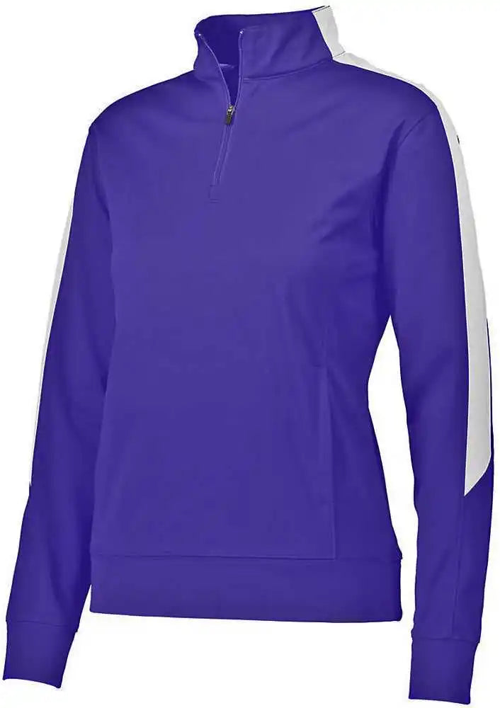 Augusta 4388 Ladies Medalist 2.0 Pullover - Purple White