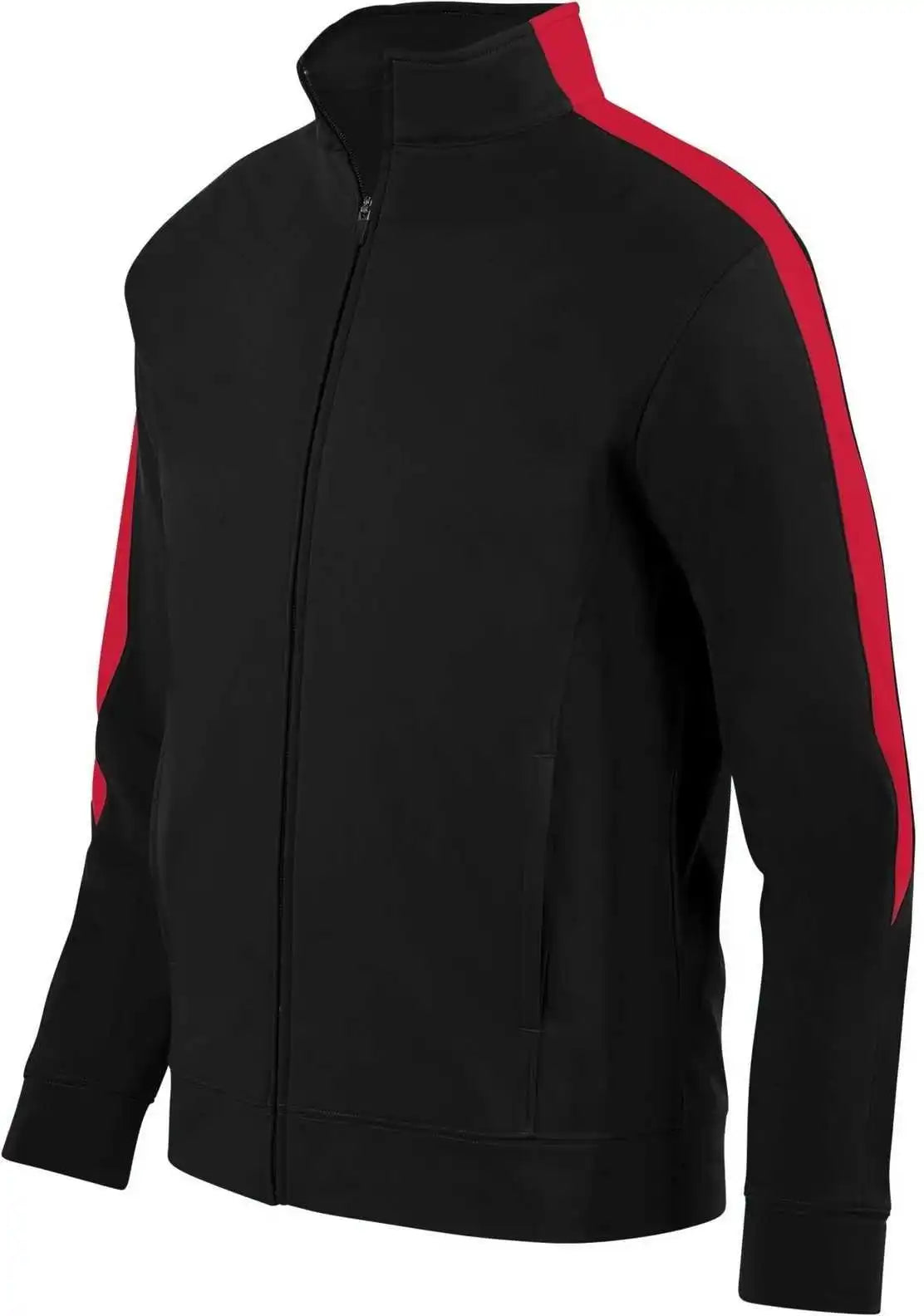 Augusta 4396 Youth Medalist Jacket 2.0 - Black Red