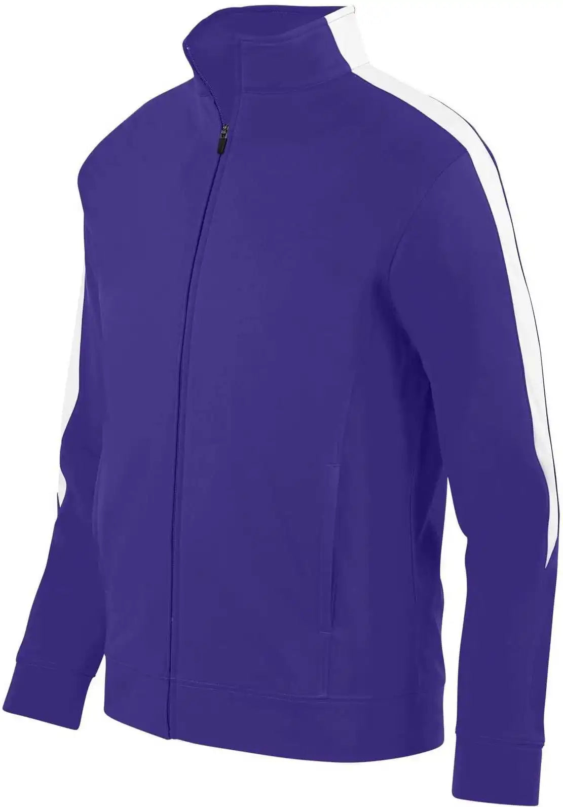 Augusta 4396 Youth Medalist Jacket 2.0 - Purple White