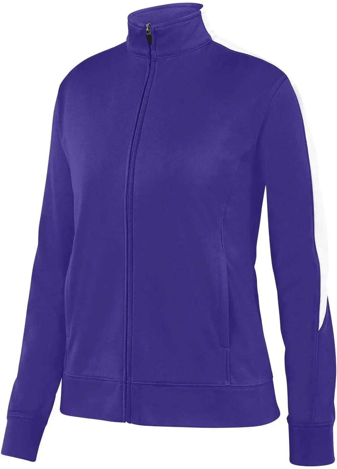 Augusta 4397 Ladies Medalist Jacket 2.0 Purple White
