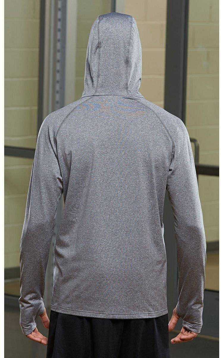 Augusta 4762 Zeal Hoody - Graphite Heather Lime